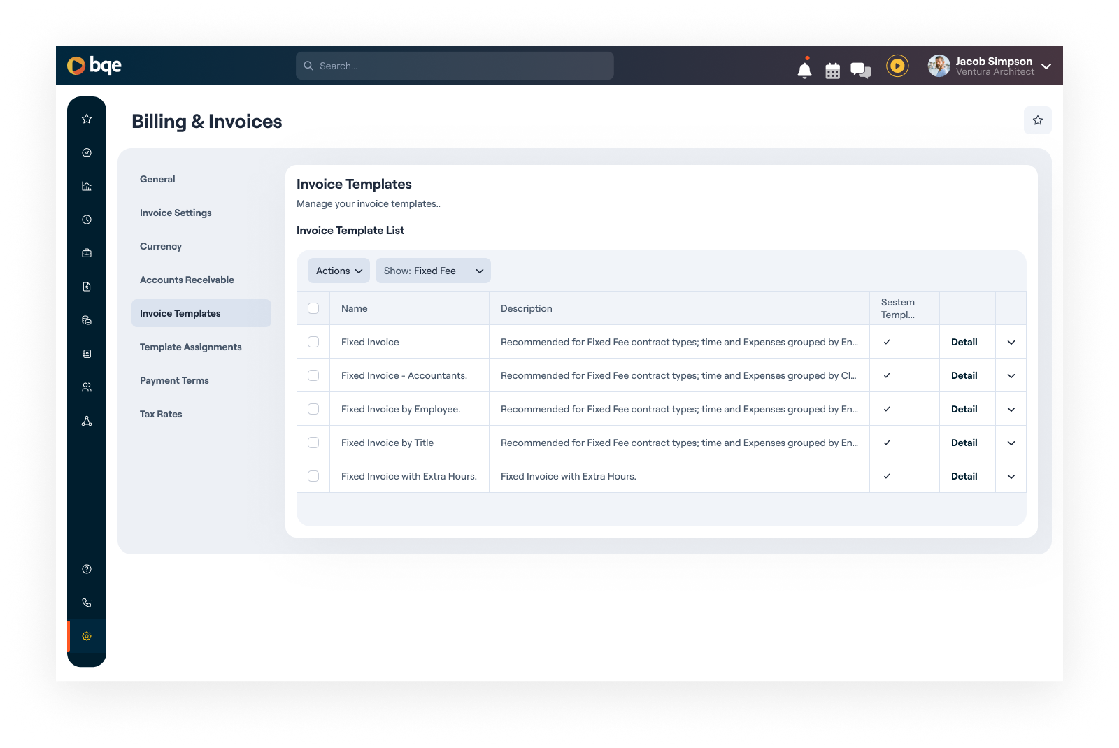 Automated Billing & Invoice Software for Architect & Engineers