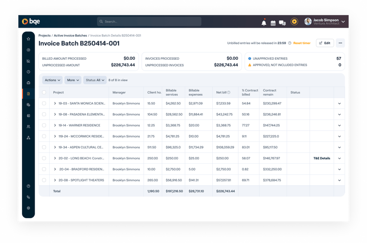 Automate billing - batch invoicing