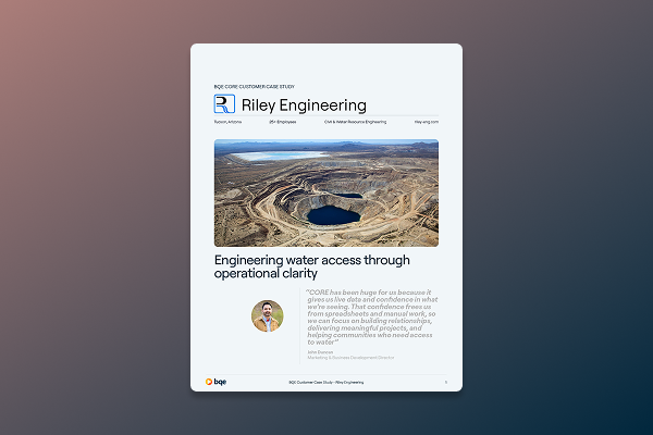 BQE CORE Case Study - Riley Engineering