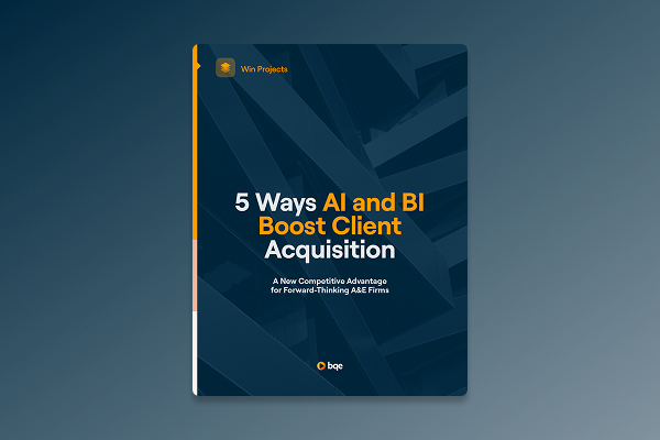 BQE CORE Ebook - 5 Ways AI and BI Boost Client Acquisition - Icon