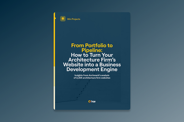 BQE CORE Ebook - Architecture Website Report - From Portfolio to Pipeline- Icon