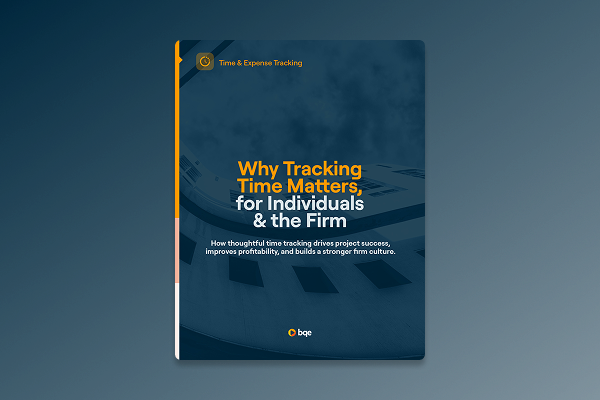 BQE CORE Ebook - Why Tracking Time Matters for Individuals & the Firm - Icon
