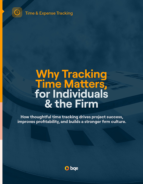 BQE CORE Ebook - Why Tracking Time Matters