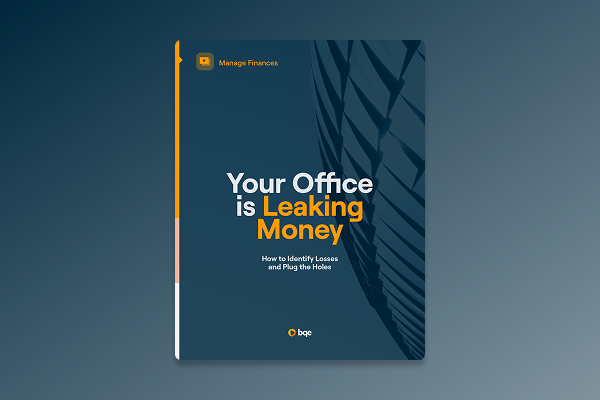 BQE CORE Ebook - Your Office Is Leaking Money - Icon