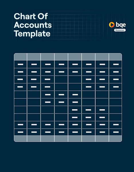 BQE CORE Template - Chart of Accounts - Cover