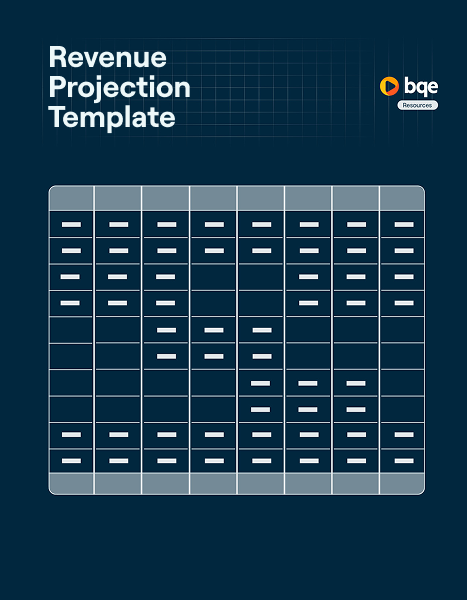 BQE CORE Template - Revenue Projection Template - Cover