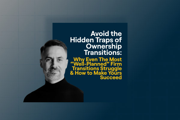 BQE CORE Webinar - Avoiding Hidden Traps of Ownership Transitions - Icon