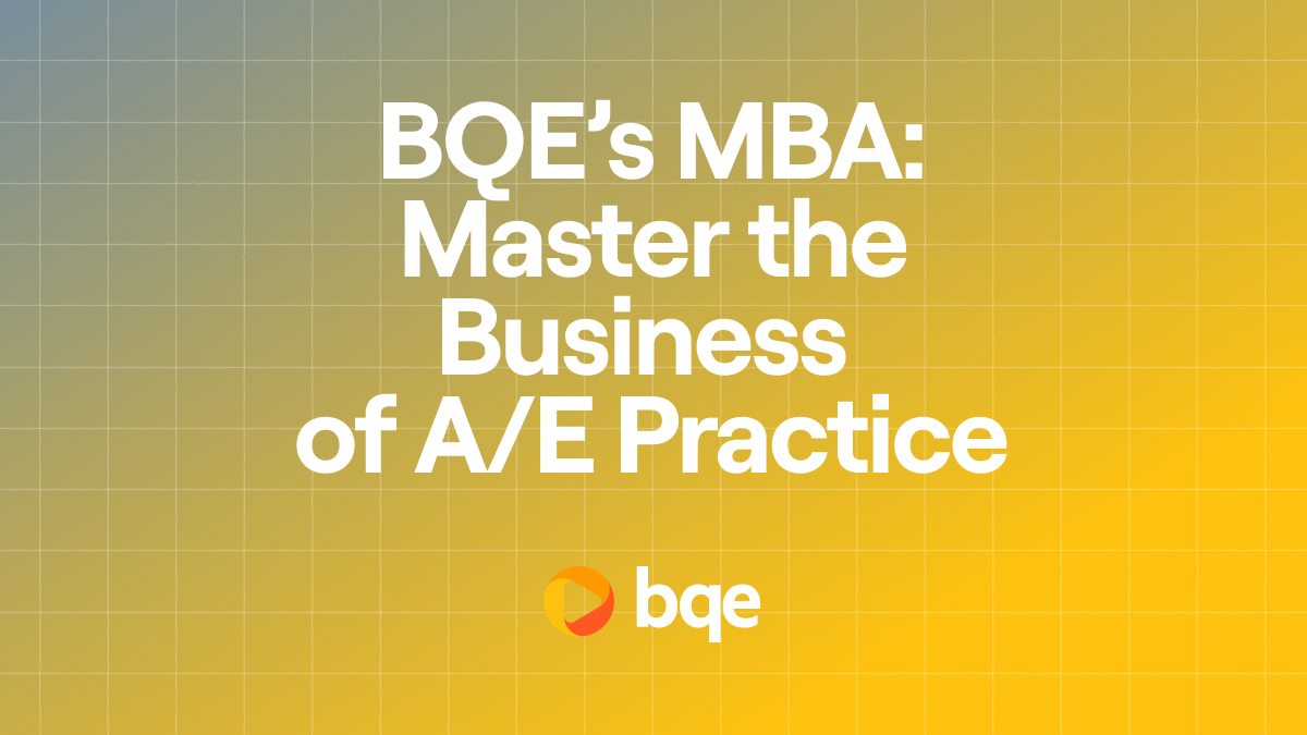 BQE MBA For Architects and Engineers Webinar Series Feature Image (1)