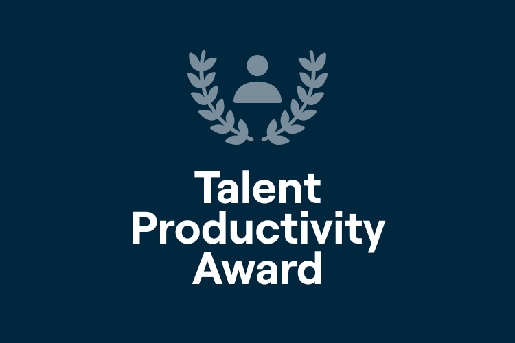 BQE Talent Productivity Award