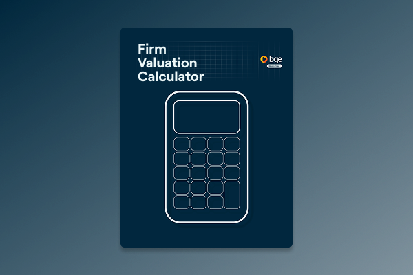 BQE Tools & Templates - Thumbnail - Firm Valuation Calculator