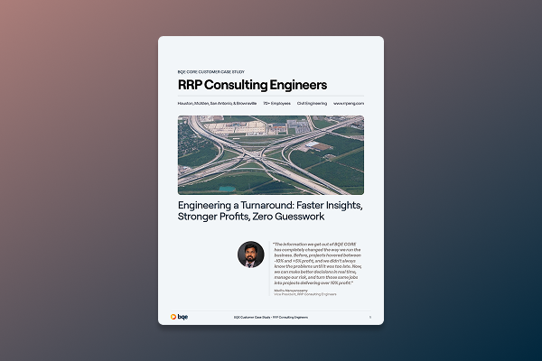 BQE CORE Case Studies - RRP Consulting Engineers