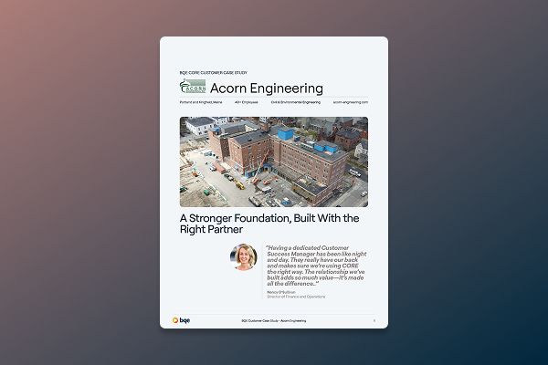 BQE Case Studies - Acorn Engineering