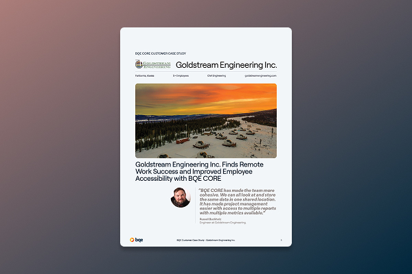 BQE Case Studies - Goldstream Engineering