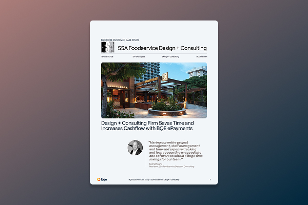 BQE Case Studies - SSA Design and Consulting