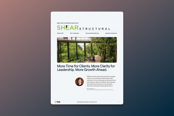 BQE Case Studies - Shear Structural