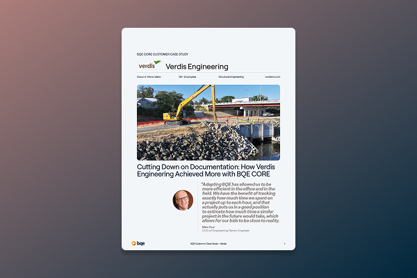 BQE Case Studies - Verdis Engineering