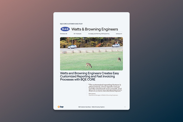 BQE Case Studies - Watts and Browning Engineers