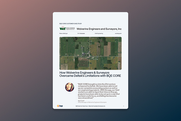 BQE Case Studies - Wolverine Engineers and Surveyors