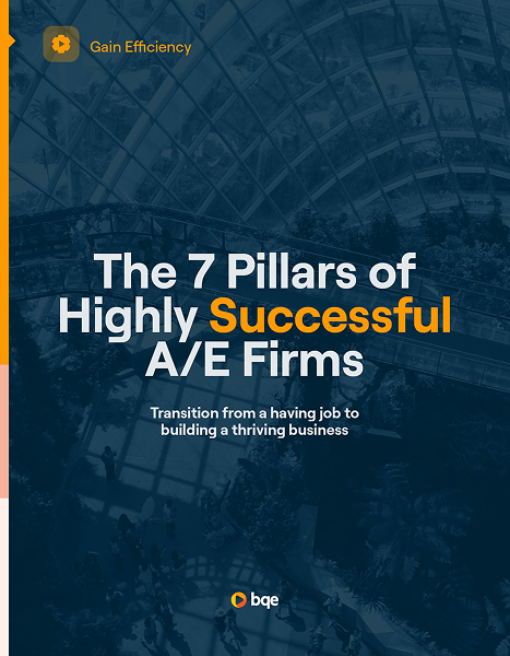 Ebook Cover - The 7 Pillars of Highly Successful AE Firms