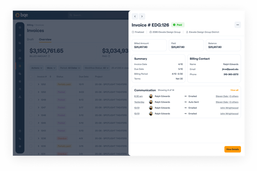 Invoice Communication