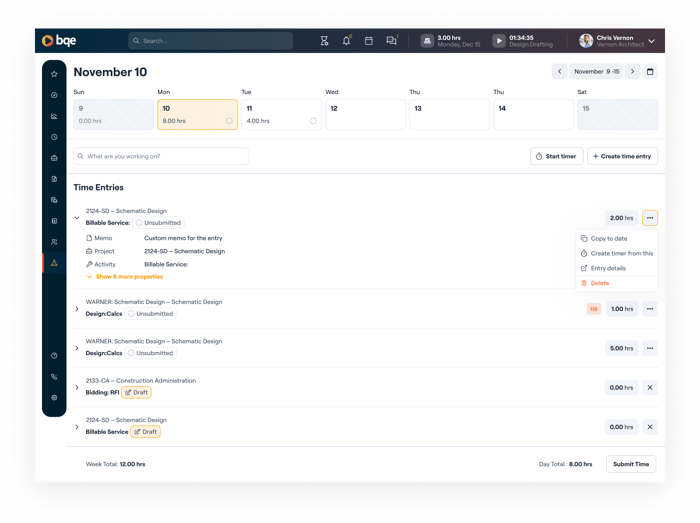 Nw BQE UI Screenshot (full screen)