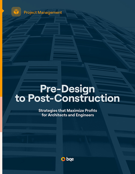 Ebook - Pre-Design to Post-Construction Cover
