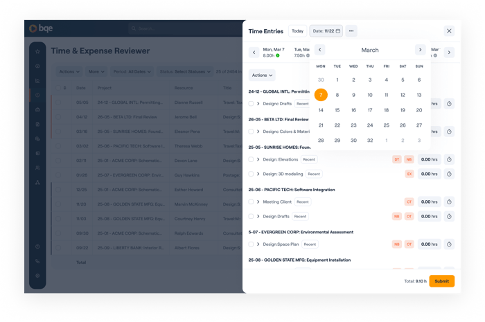 Streamline time & expense tracking