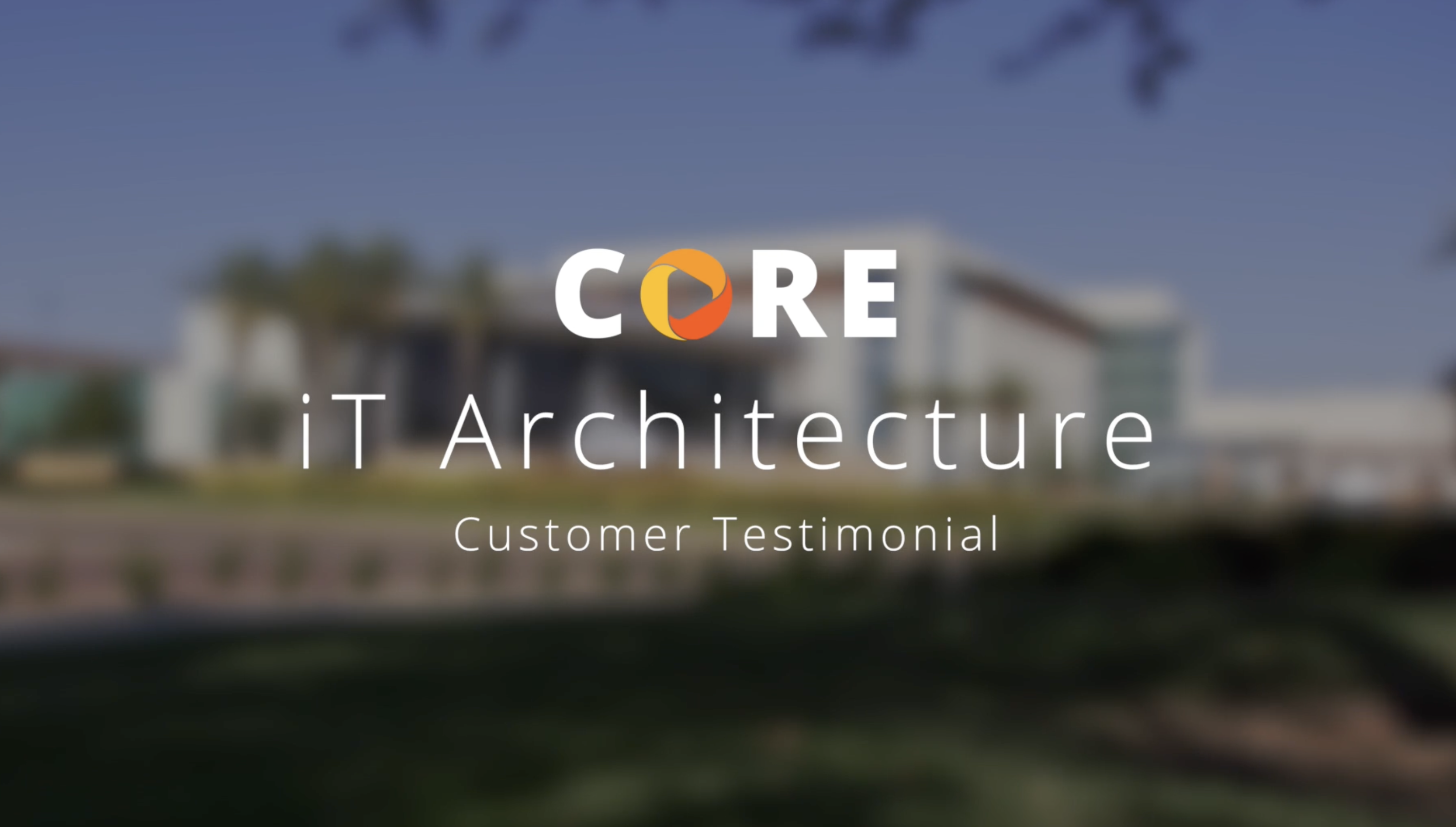 iT Architecture Video